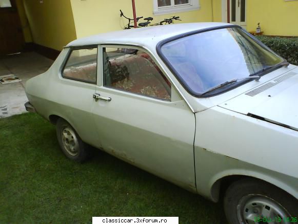 dacia sport fab 1986 serie caroserie 01314 inca una