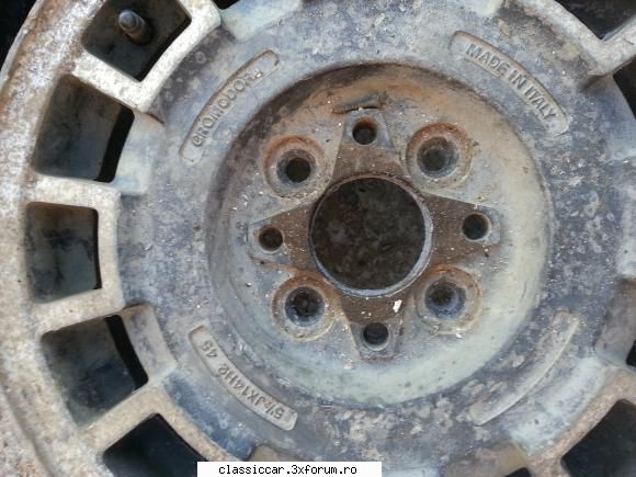 jante cromodora date tehnice.