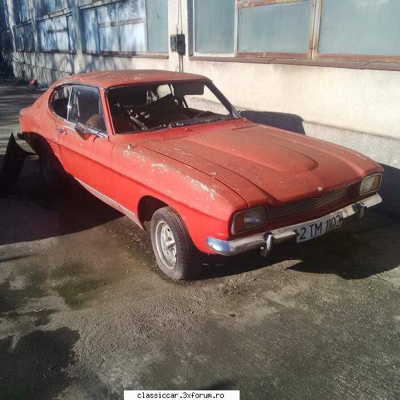 ford capri mk1 pozat mrpufin timisoara Taunusist