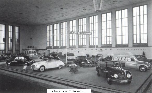 expozitii masini din alte timpuri berlin 1951 Corespondent extern
