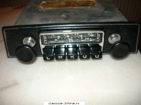 radio blaupunkt frankfurt anii 65-70 poate sterge