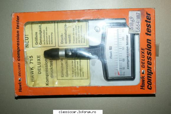 vand un tester compresie hawk nou-60 de lei

made in usa. tester compresie hanson hawk nou.