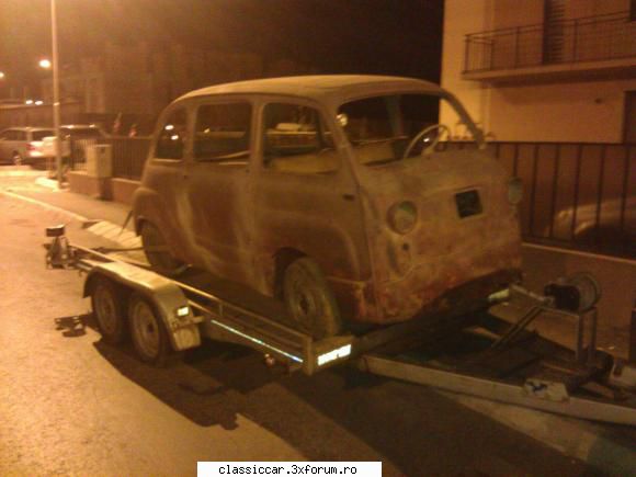 fiat 600 multipla stimati colegi fiat 600 multipla, fabricatie 1966. este proiect restaurare