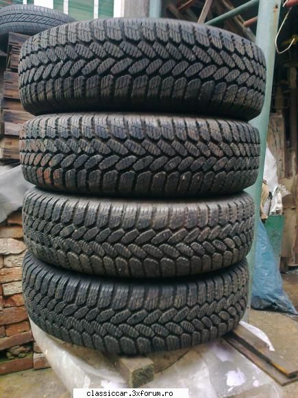 vand anvelope iarna debica 155/70/r13 vanzare set buc. anvelope iarna (m+s) marca debica frigo