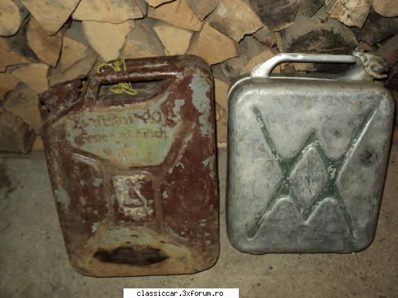 canistre (1943) una ruseasca din aluminiu canistra germana 1943 lei canistra aluminiu ruseasca lei