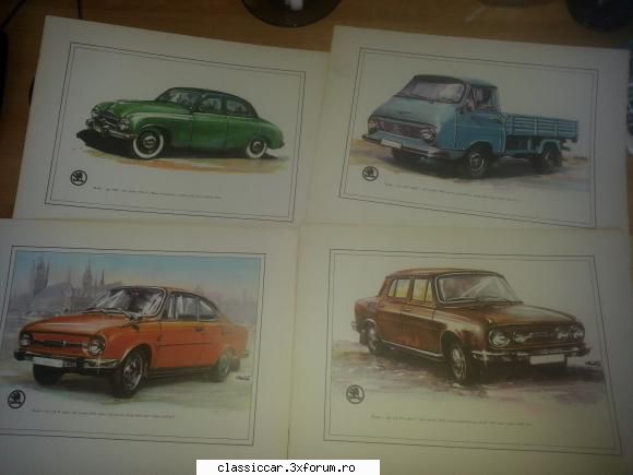 vand album auto skoda pret fix 150 lei transport inclus, tot albumul