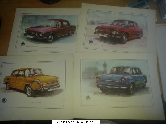 vand album auto skoda pret fix 150 lei transport inclus, tot albumul