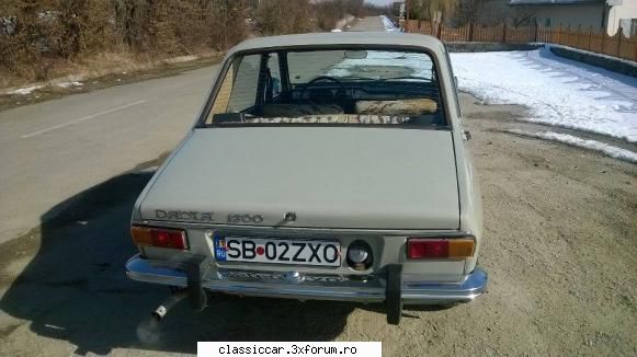 vand dacia 1300 1972 din spate