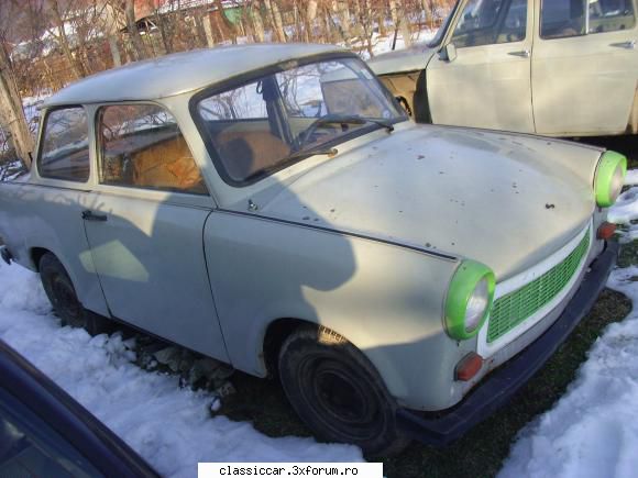dezmembrez trabant 601 mersi pentru informare .   nu vreau fac afacere mare tarbant nici
