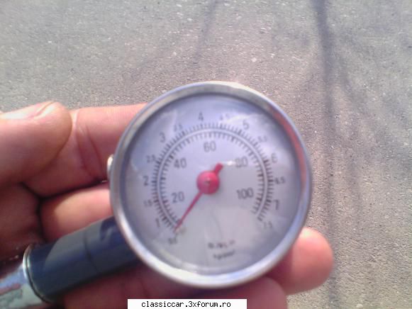 manometru metalic nou