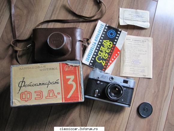 vand aparat foto fed 3!!! poza