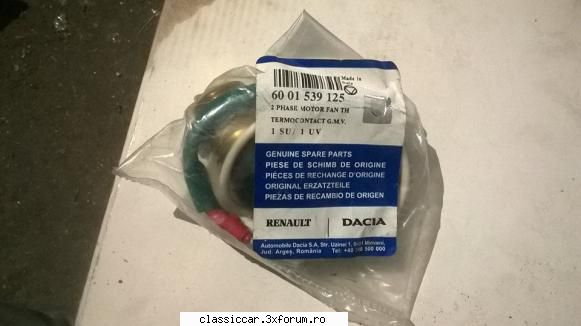 vand termocupla fabricata de uzina 25 lei. vand termocupla dacia 1300 1310 1410 noua/nos