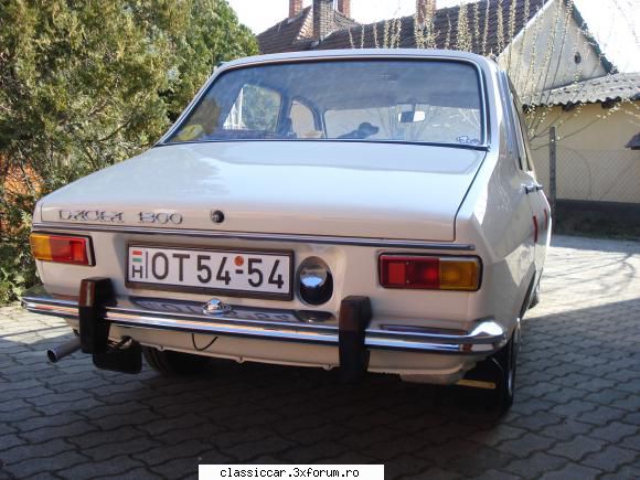 dacia 1300 -1976 spatele ...