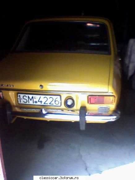 dacia 1300 stiu cum este situatia, fel gasit-o galbenuta