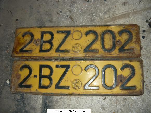 lichidare colectie numere auto vechi numere galbene pereche cred sunt politie pentru ochii vindute