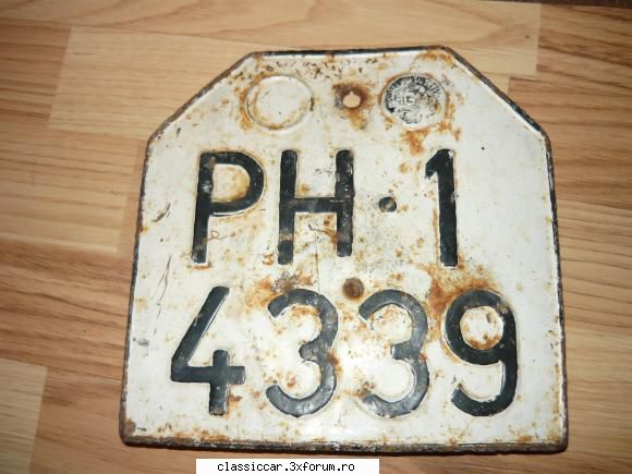 lichidare colectie numere auto vechi poza gresita