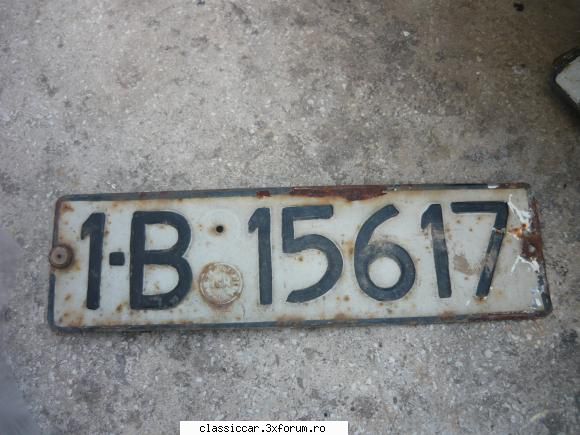 lichidare colectie numere auto vechi vindut