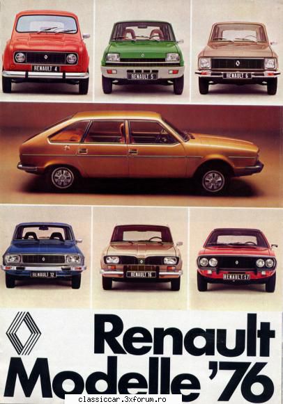 renault modele 1976 nr1
