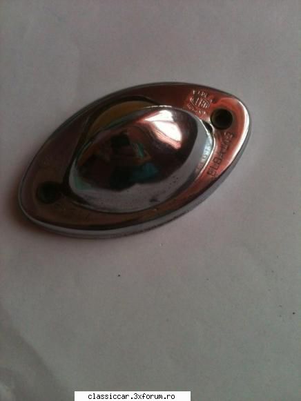 primavara garaj. vand:lampa iluminare numar elba cromate sticla galbena elba noi 150 noroi noi lei