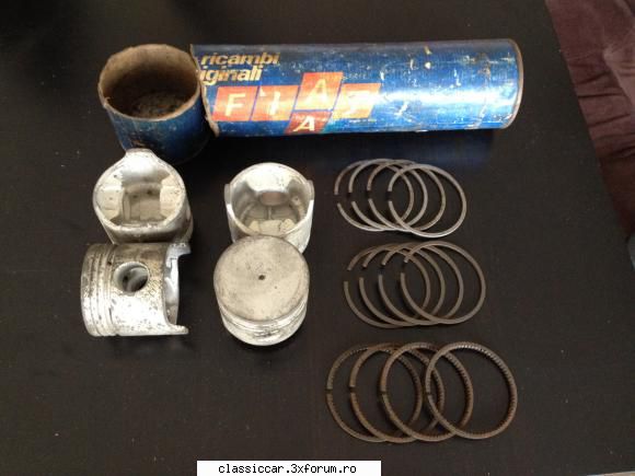 talcioc piese fiat taunus, gordini, carpati mz, diverse set motor fiat 600 cota 62.6 original fiat;