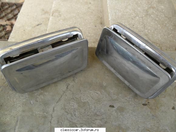 vand lonjeron bari nichelate+ altele dacia 1300 scrumiere spate metal lei perechea
