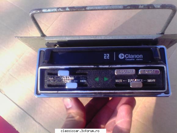 audio-auto adaug casetofon clarion probabil anii '60saspect estetic vinde atare