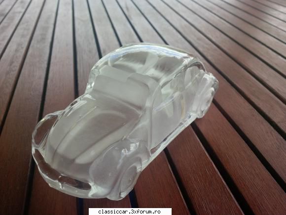 macheta de broasca din perfecta - 60 inclus cu plata pe card  macheta vw bug din sticla.