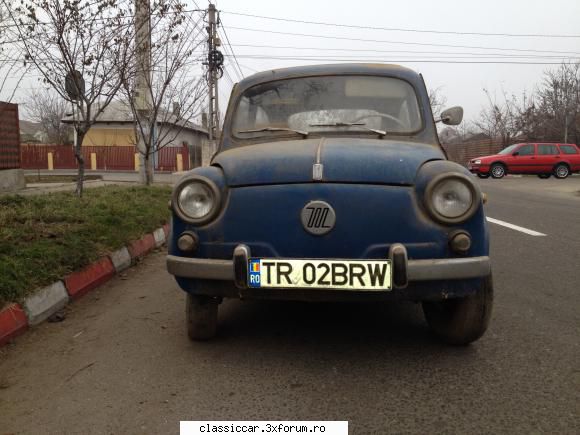 fiat 600 1964 meu este florin cune fiat 600 din masina fost vecin din rosiorii vede iar acest moment