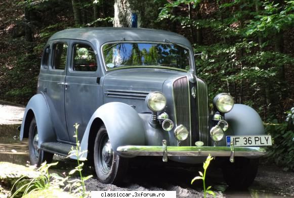 retromobil turul romaniei plymouth 1936