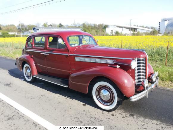 retromobil turul romaniei buick 1938