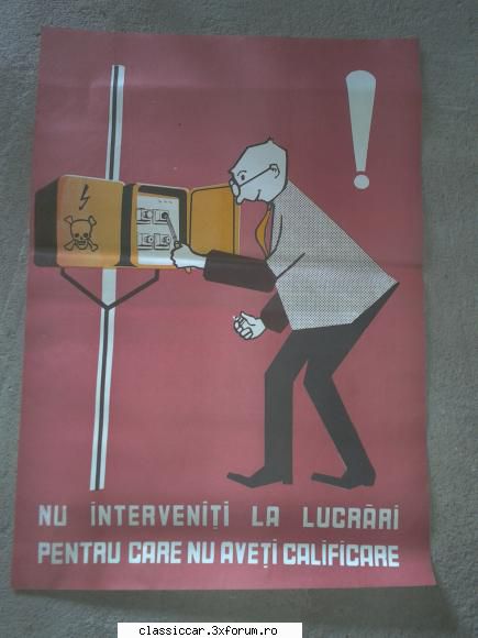 postere vintage pentru atelier, garaj 470/665