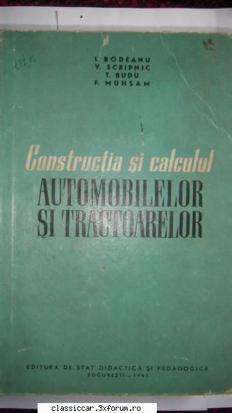 carti diverse calculul 507 pagini anul 1961 ....50 lei lei