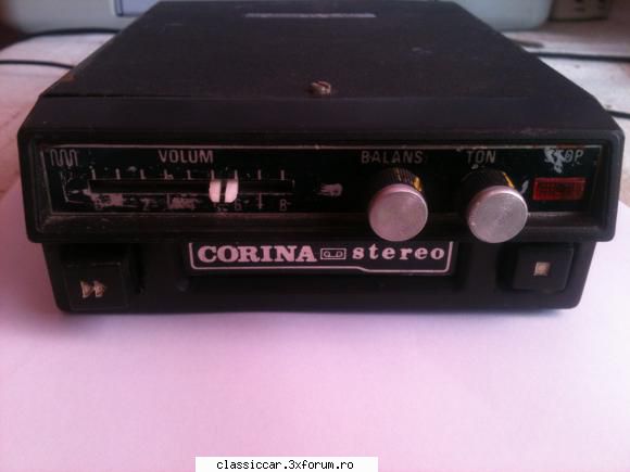 casetofon corina fabricat la de lei. piese dacia noi
