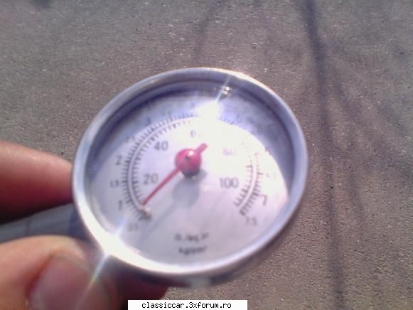 manometru metalic nou