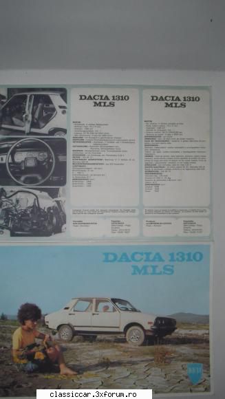 poster dacia 1300/dacia break poza