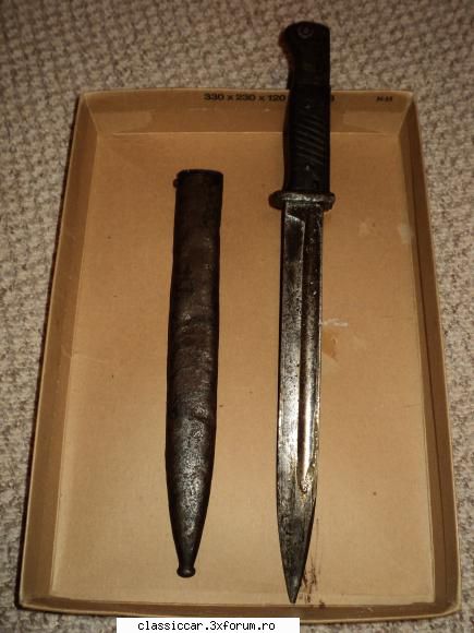 vand baioneta germana ww2 k98 poza