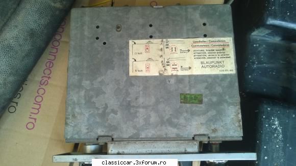 opel kadett radio blaupunkt v-12v