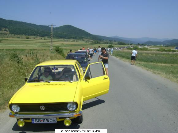 passat coupe '74 timp fost intrunirea nationala mk1 mk2 organizata vwforum campingul cea galbena