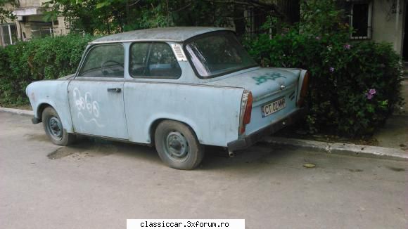 mai sunt citeva masini vechi constanta care merita salvate! trabant