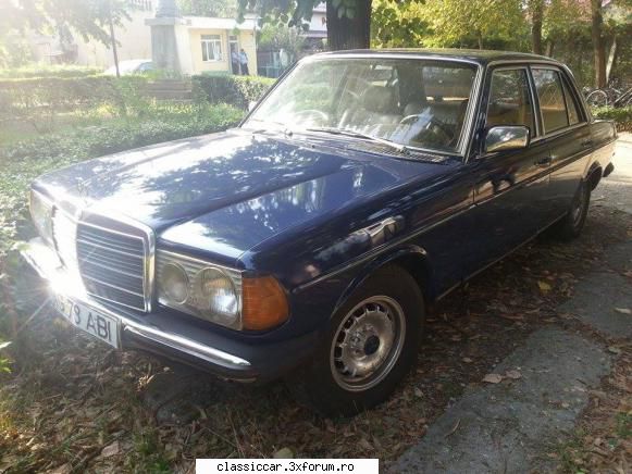 vazut prin craiova mercedes w123  300d