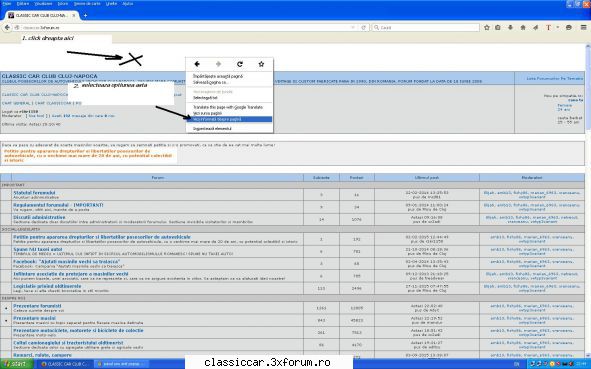 prima data setarile browser. meu