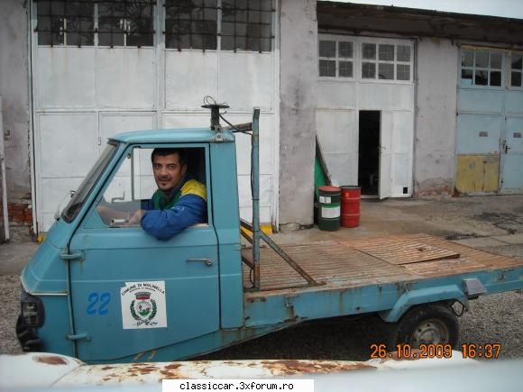 piaggio ape car tre ruote insane! vine cobor din Corespondent 