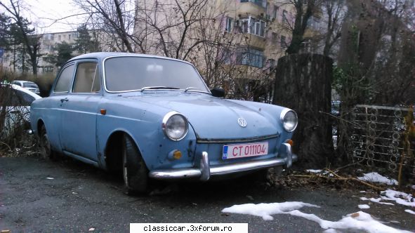 mai sunt citeva masini vechi constanta care merita salvate! volkswagen 1500 type3