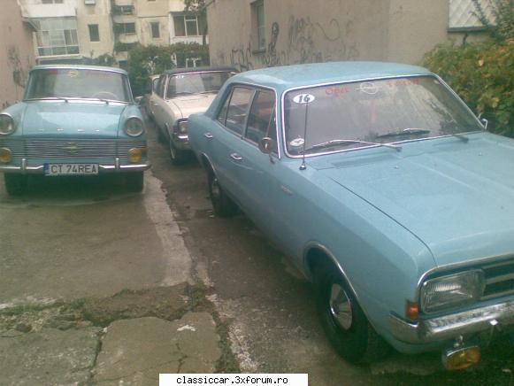 opel rekord 1968 matusica bleu  le  a  spus  buna 