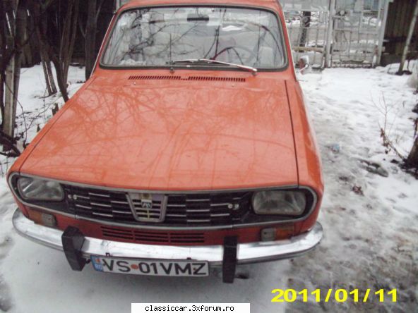 vand aripa fata dacia 1300 model 1977 ianuarie foto