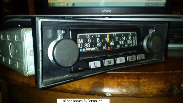 radio blaupunkt frankfurt stereo porsche 911 912 ferrari 365 dino jag vand blaupunkt frankfurt