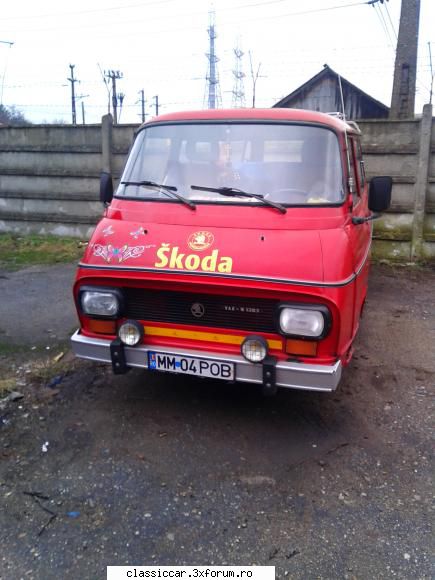 skoda taz dubita skoda taz 1203, mai rar intalnita. cred singura noi din judet