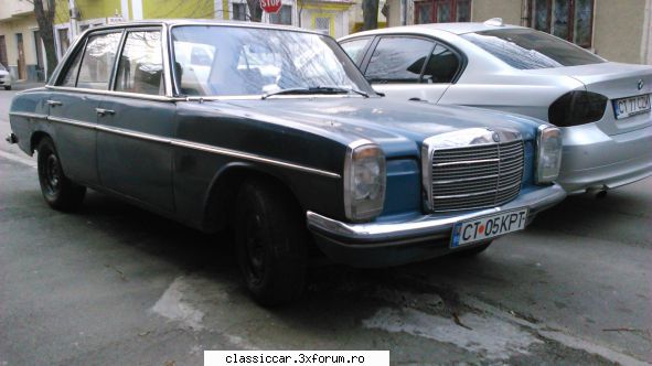 mai sunt citeva masini vechi constanta care merita salvate! mercedes w115