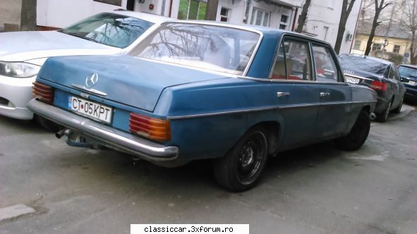 mai sunt citeva masini vechi constanta care merita salvate! mercedes w115