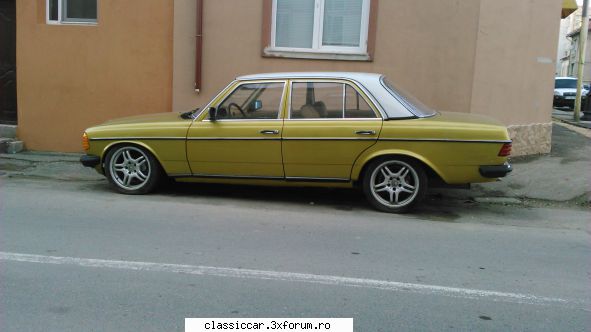 mai sunt citeva masini vechi constanta care merita salvate! mercedes w123